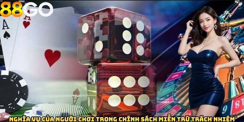 Nghĩa vụ của người chơi trong chính sách miễn trừ trách nhiệm